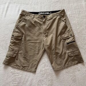 Denali Cargo Shorts Mens 36 Delta Khaki Quick Dry Hiking Utility Outdoor